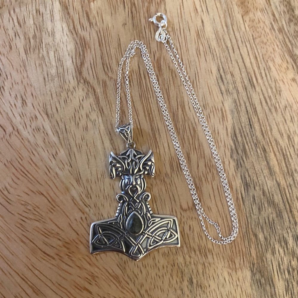 COPY - Connemara Marble Sterling Silver Necklace